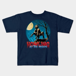 Howling at the Moon Kids T-Shirt